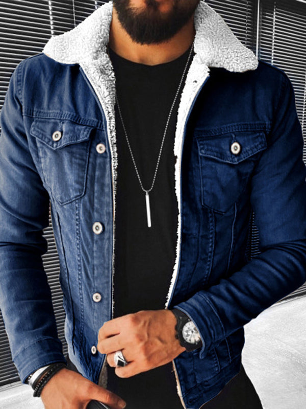 Men’s Fleece Jean Jacket