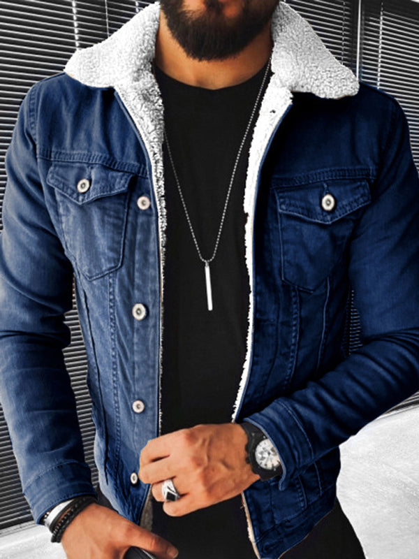 Men’s Fleece Jean Jacket
