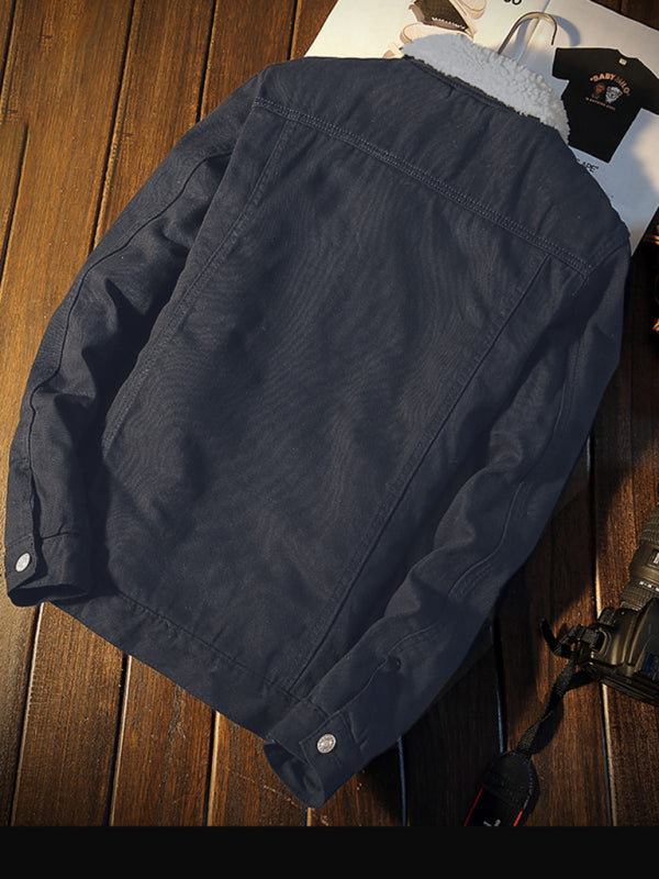 Men's Sherpa Denim Jacket