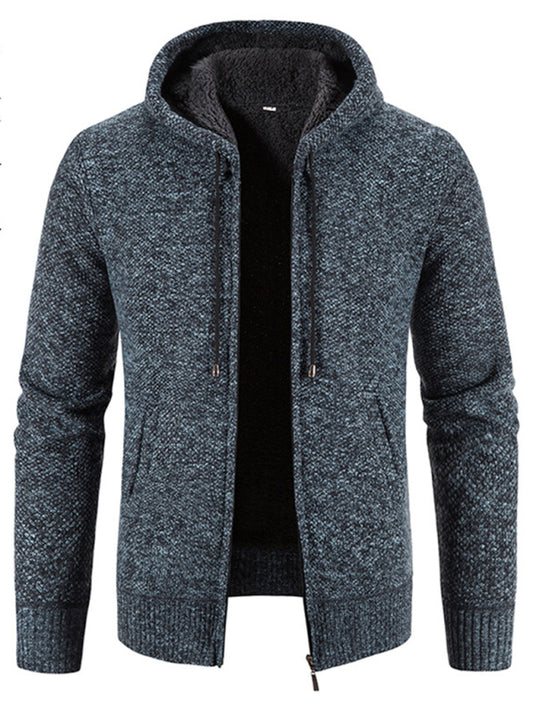 Men's Hooded Zipper Jacket