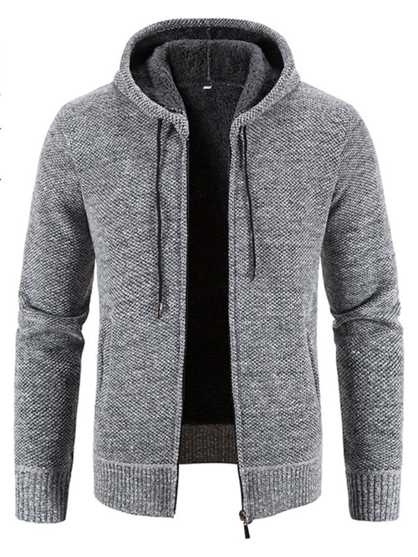 Men's Hooded Zipper Jacket