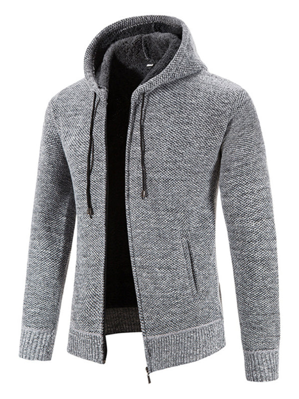 Men's Hooded Zipper Jacket
