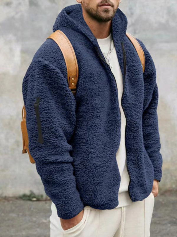 Men's Loose Casual Hooded Jacket