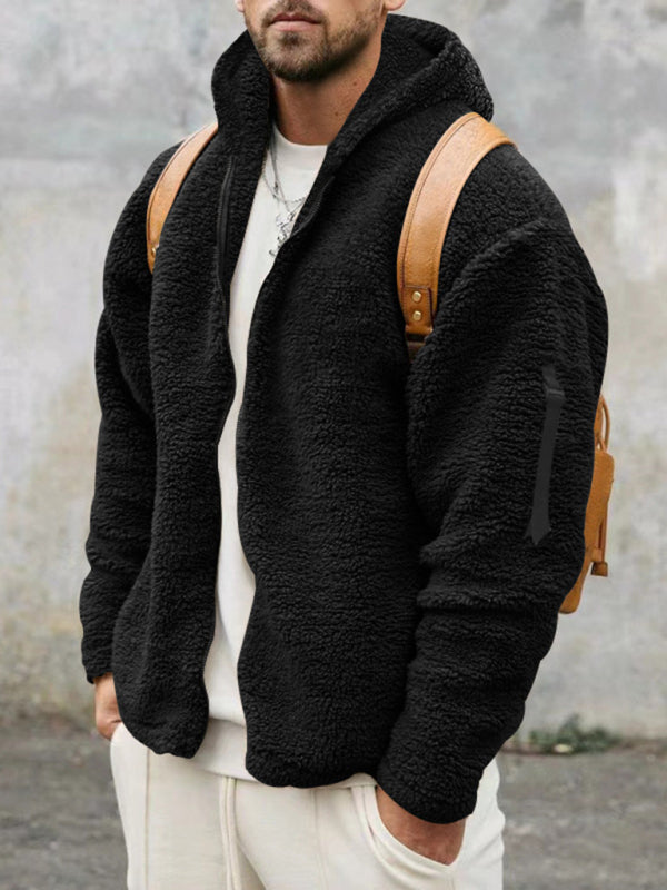 Men's Loose Casual Hooded Jacket