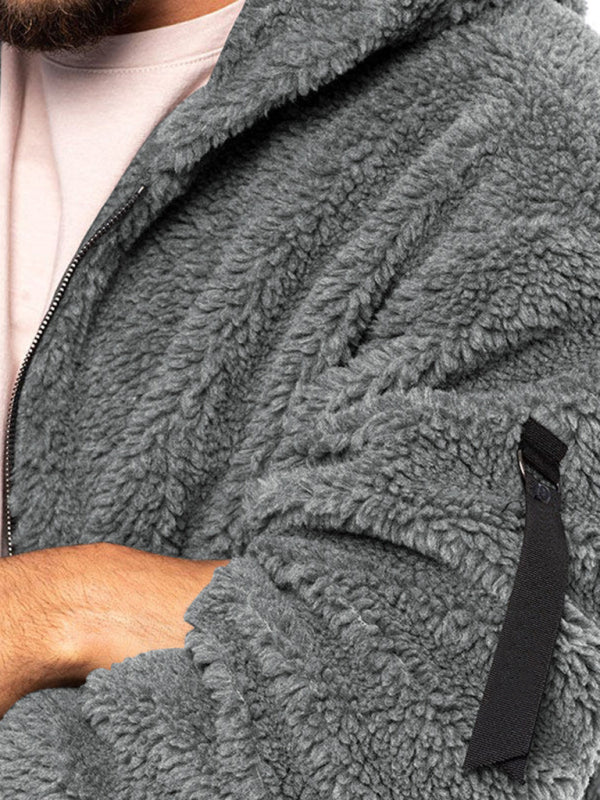 Men's Loose Casual Hooded Jacket