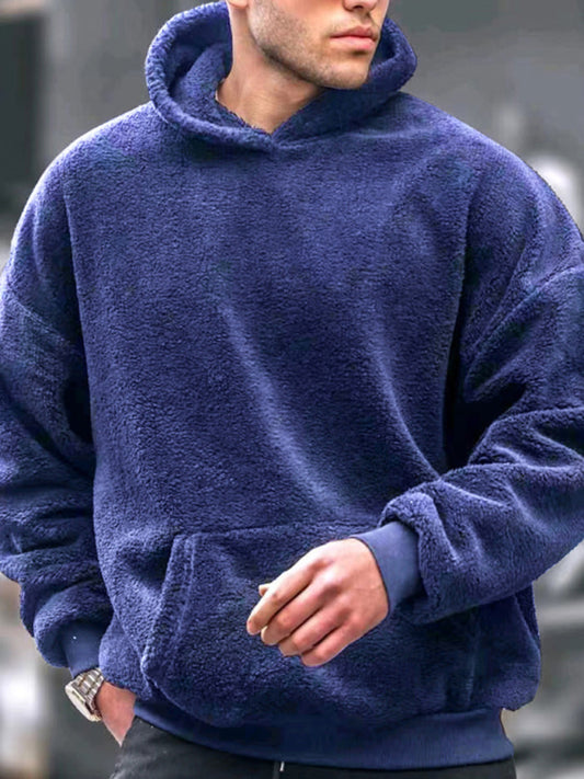Men's Casual Plush Hoodie