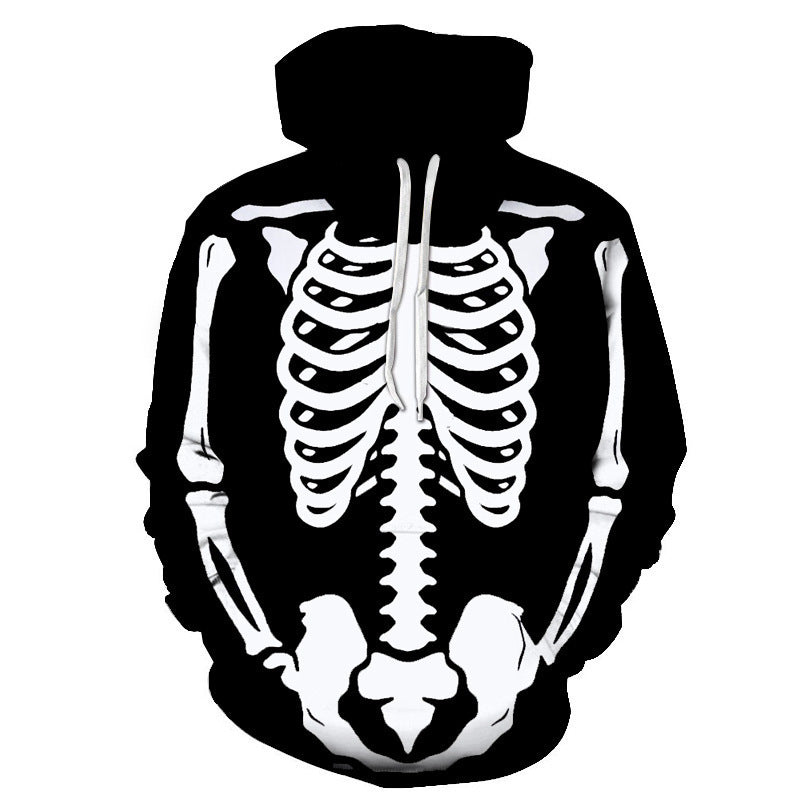 Men's Skeleton Knit Hoodie