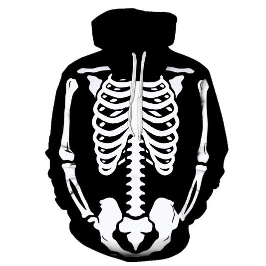 Men's Skeleton Knit Hoodie